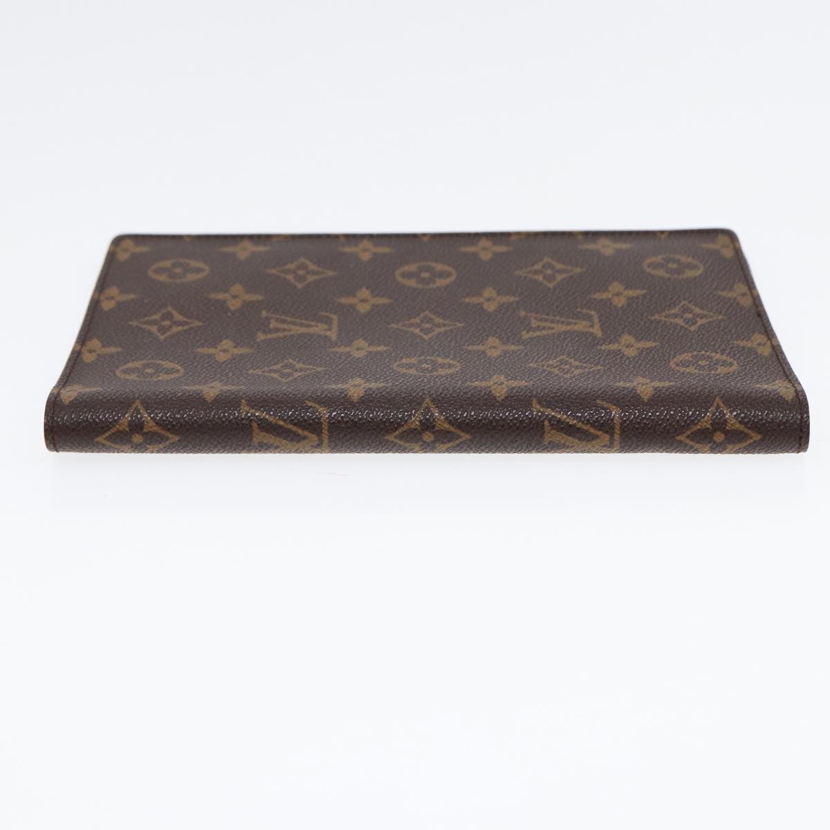 LOUIS VUITTON Monogram Note Cover LV Auth 87083