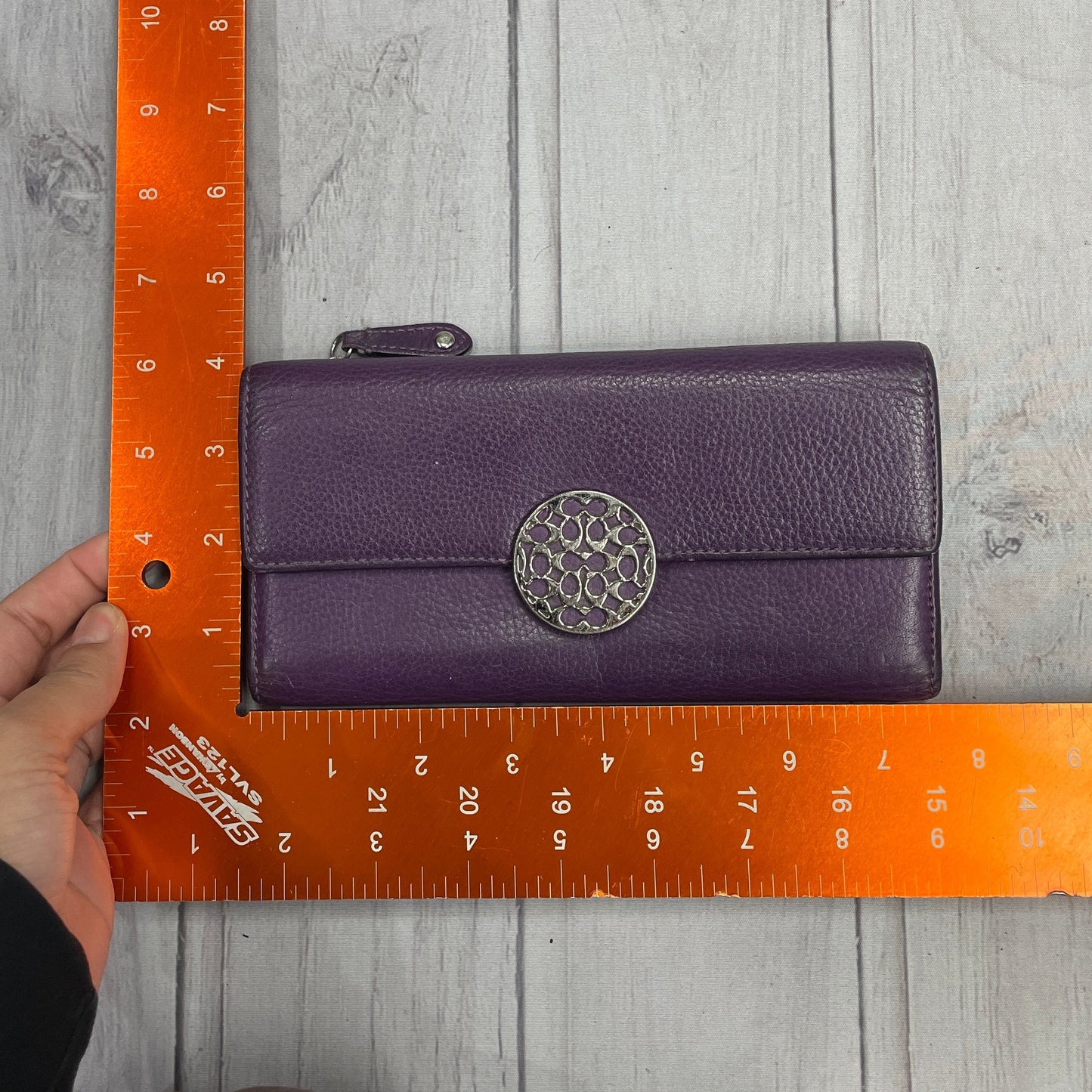 Wallet Designer By Coach, Size: Medium
