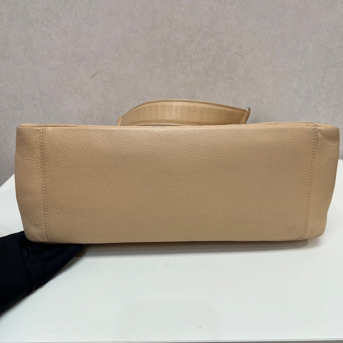 Chanel Grand Shopping Tote with Card- Neutrals Totes, Handbags