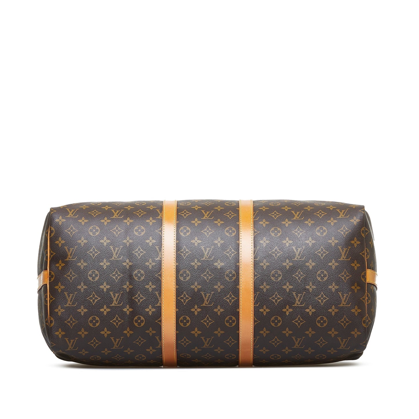 LOUIS VUITTON Monogram Keepall Bandouliere 55 Travel Bag