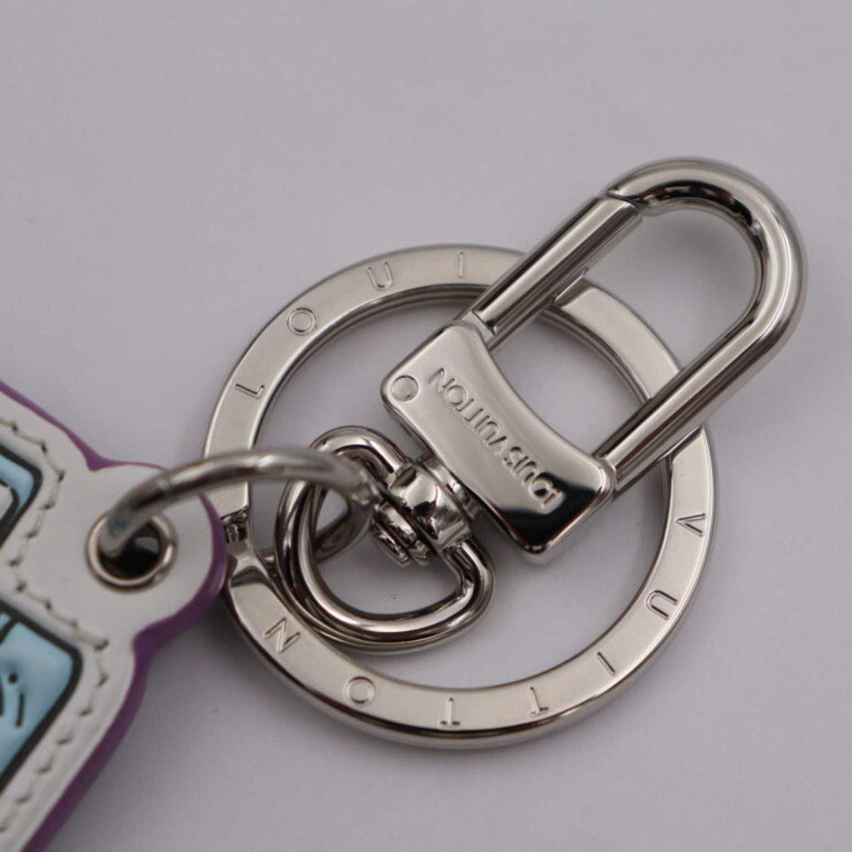 Louis Vuitton Leather Keyring