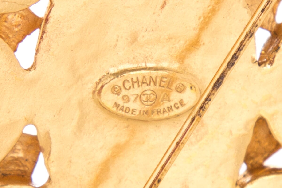 Chanel Gold & Silver 1997 Brooch