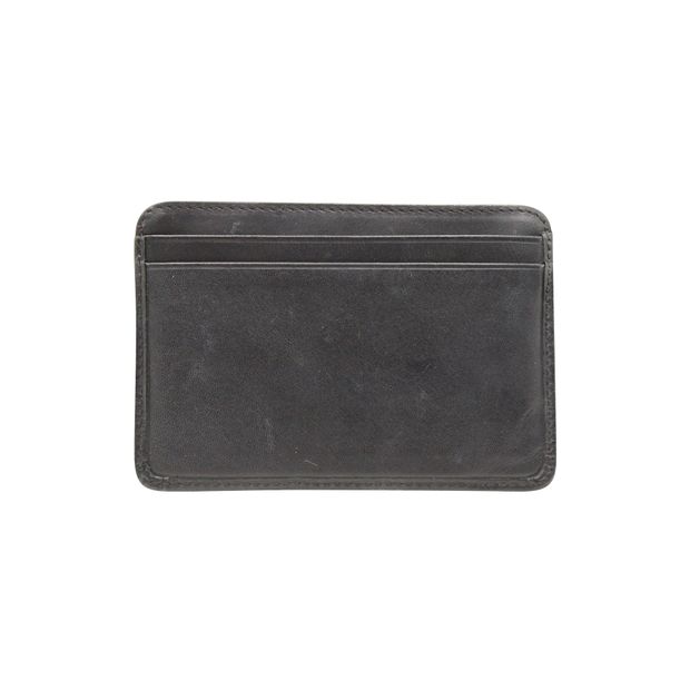 CHANEL Black Cambon Card Holder 2008-2009