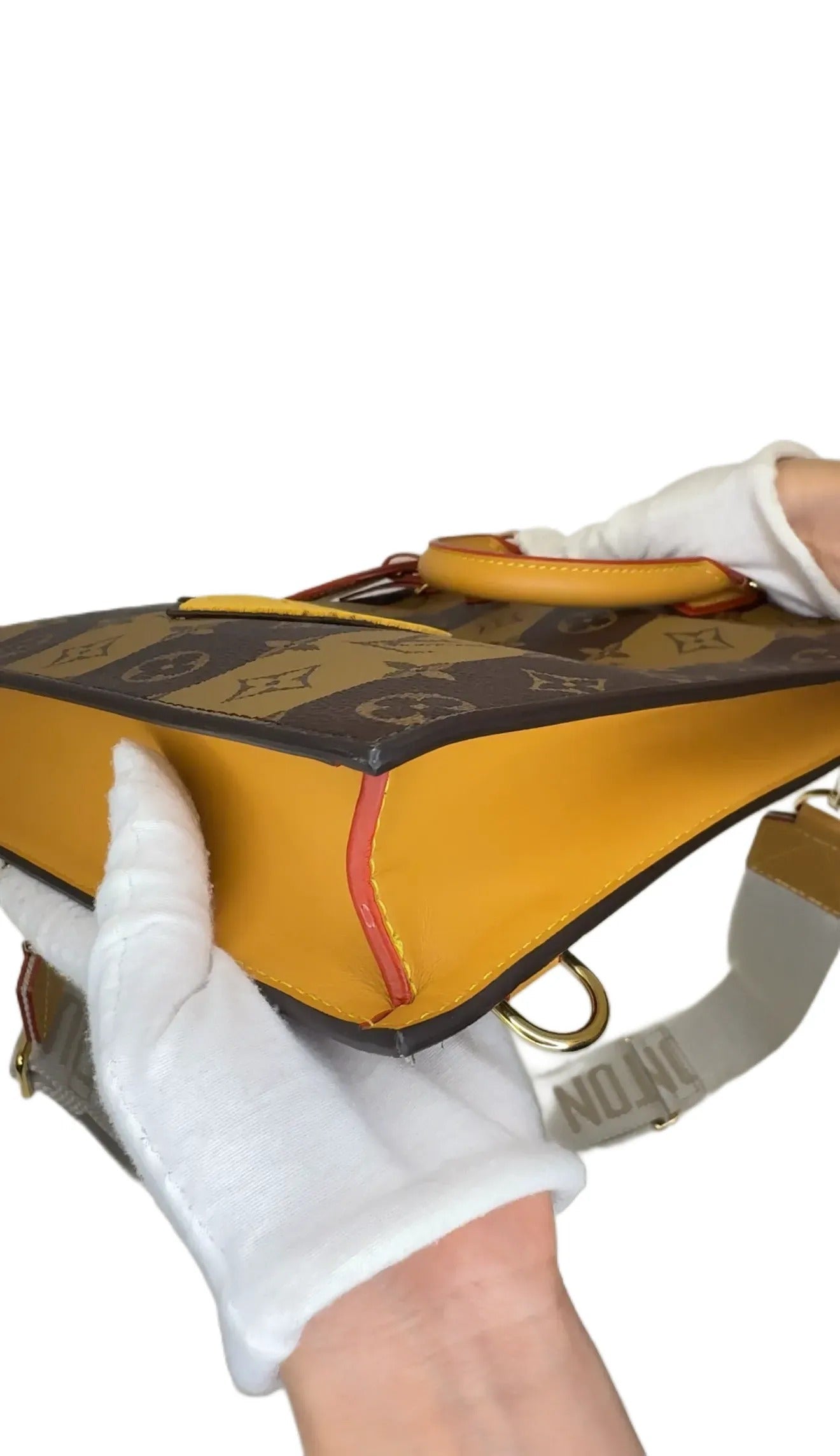 Louis Vuitton Nigo Sac Plat Cross Limited Edition Stripes Monogram Canvas B22-97