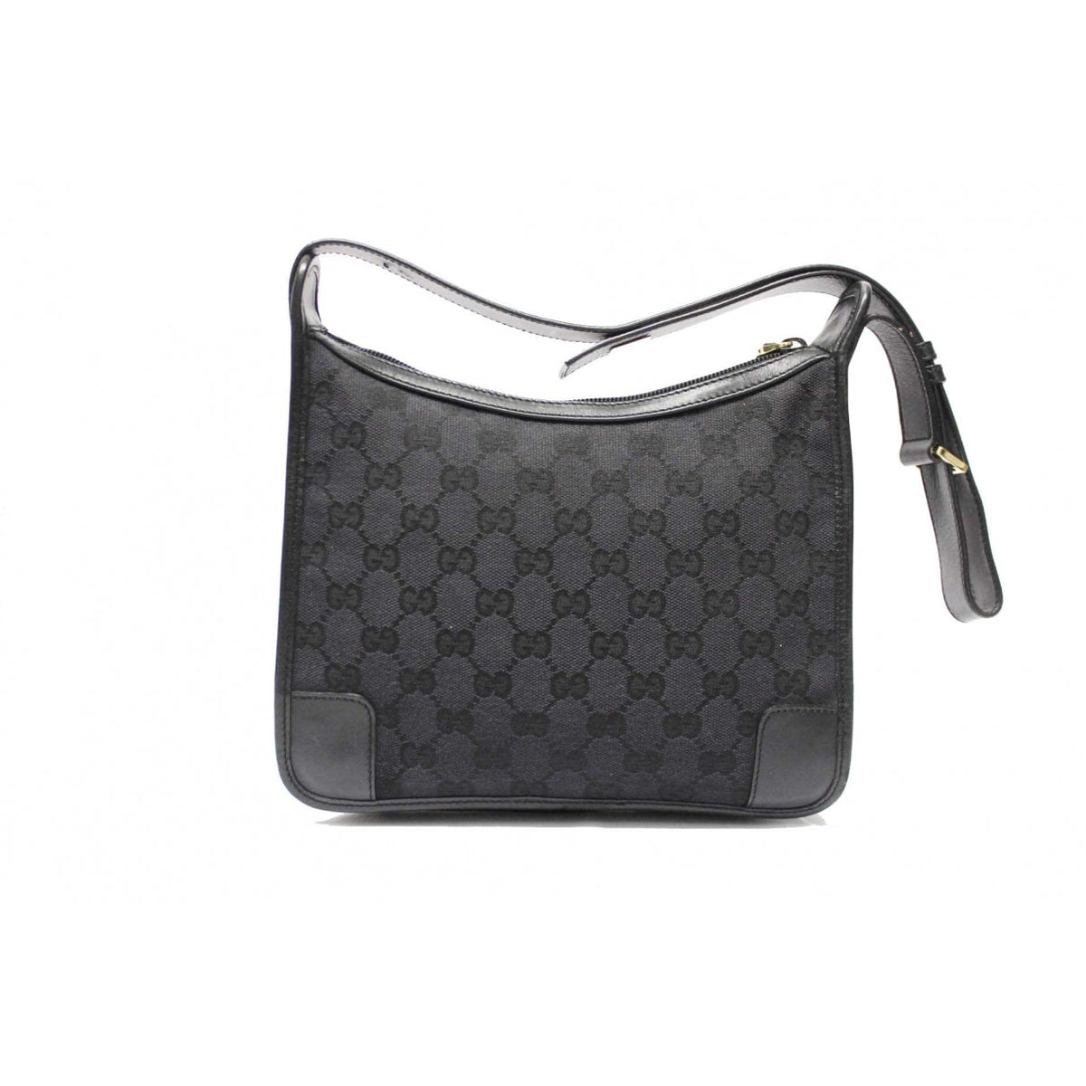 Gucci black cloth handbag