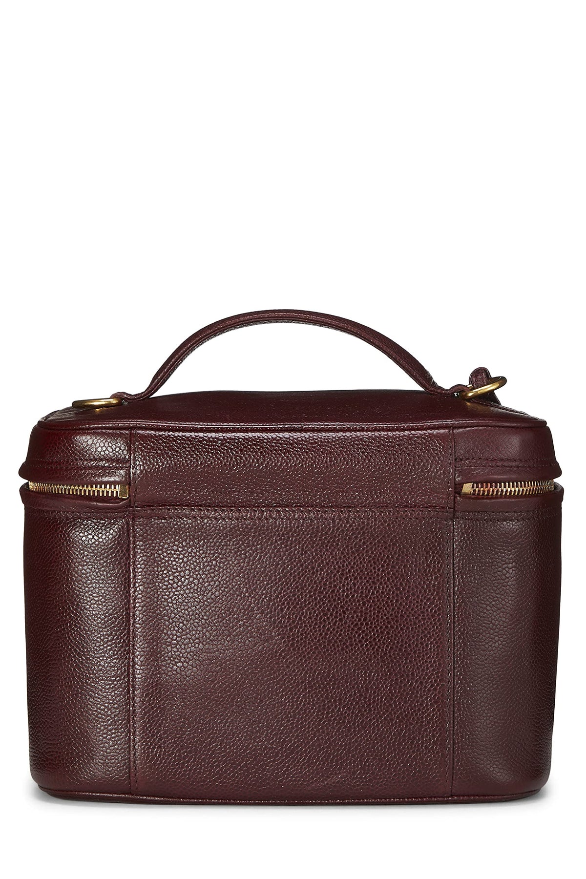 Chanel, Burgundy Caviar Timeless Vanity Large, Burgundy