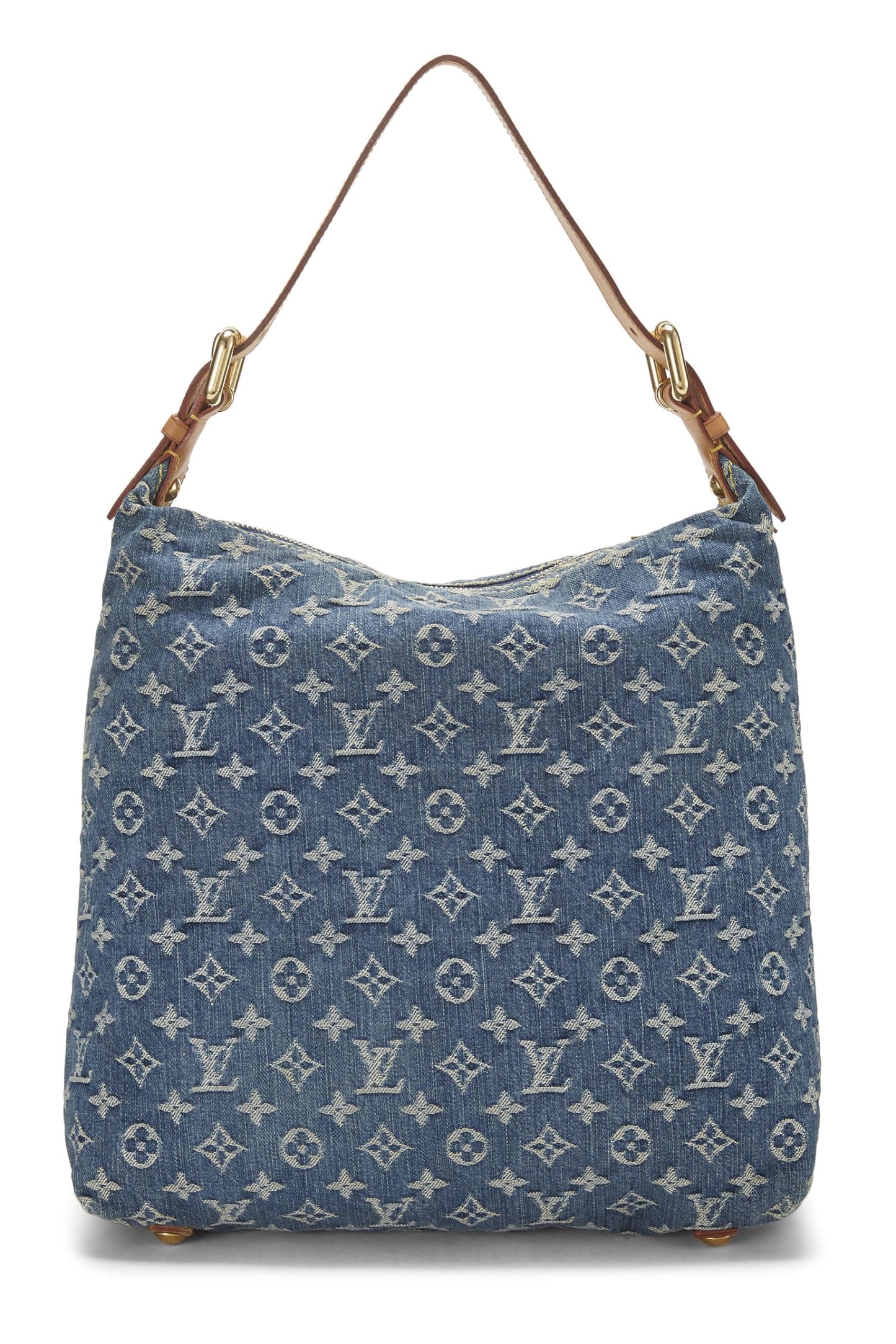 Louis Vuitton, Blue Monogram Denim Baggy GM, Blue