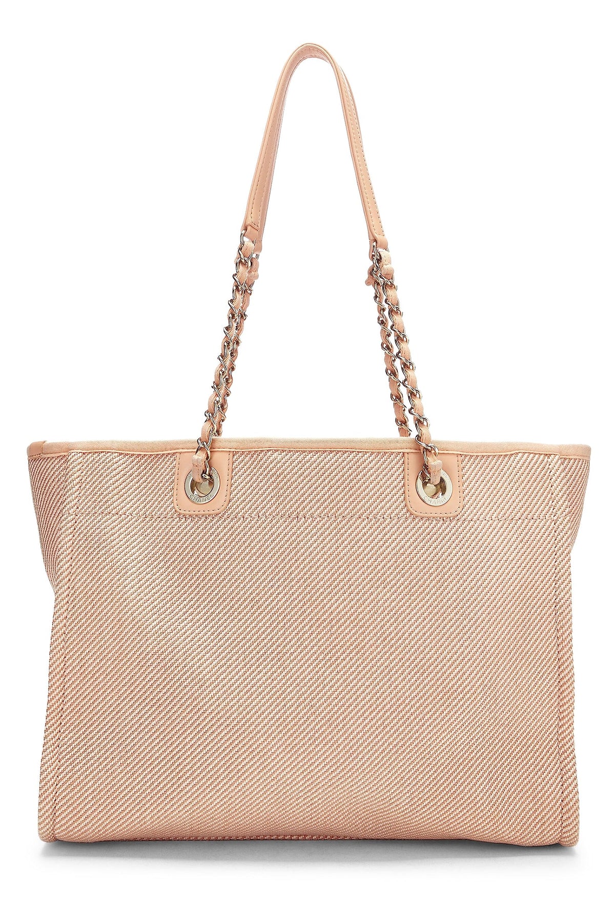 Chanel, Pink Canvas Deauville Small, Pink
