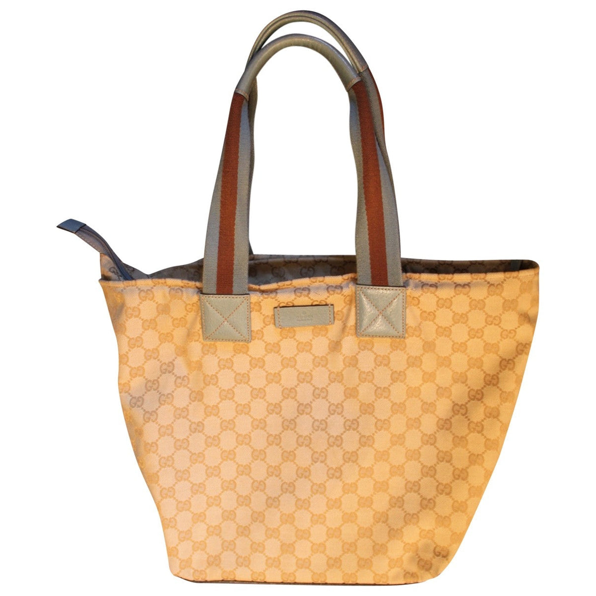 Gucci beige cloth handbag