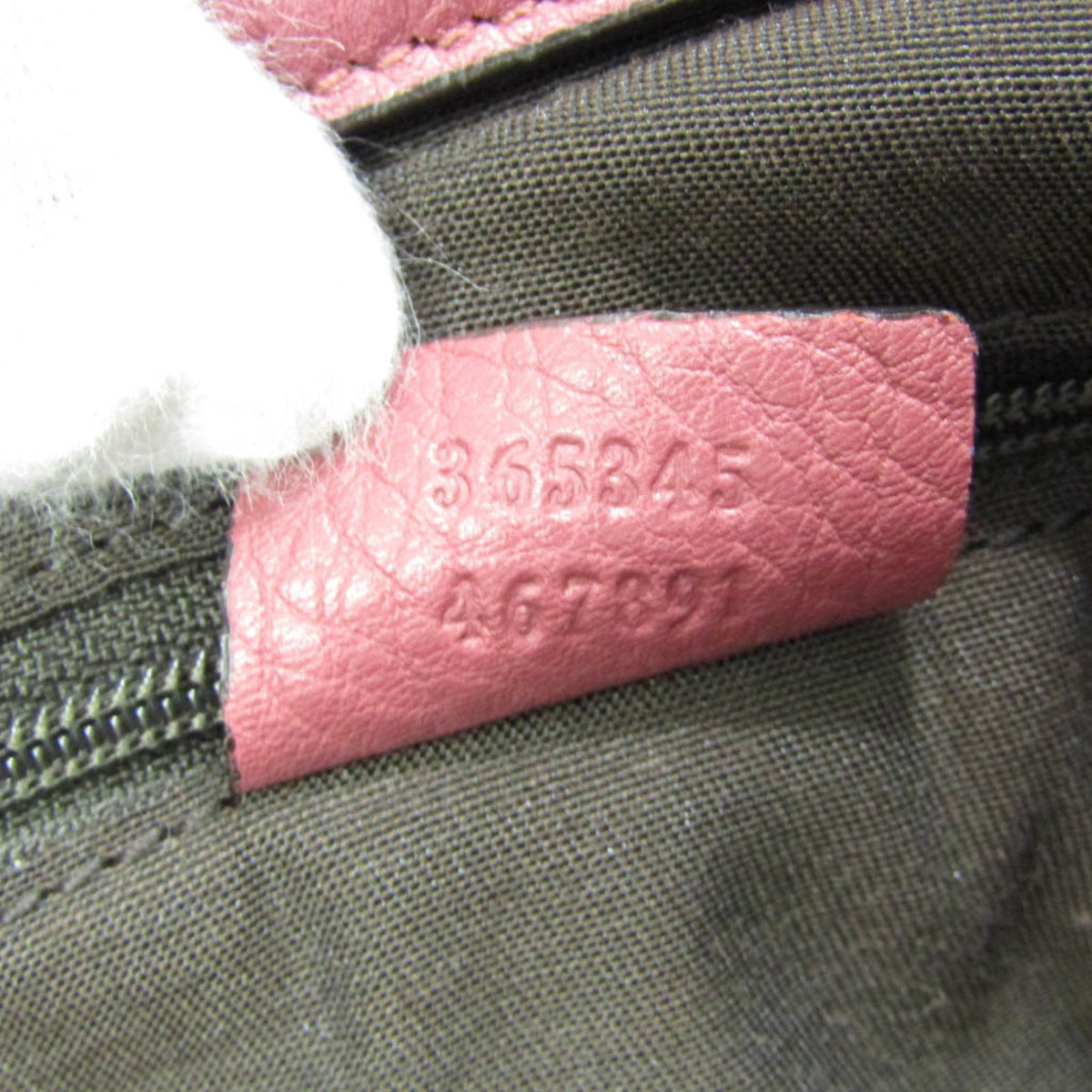 Gucci Bamboo Pink Leather Tote Bag