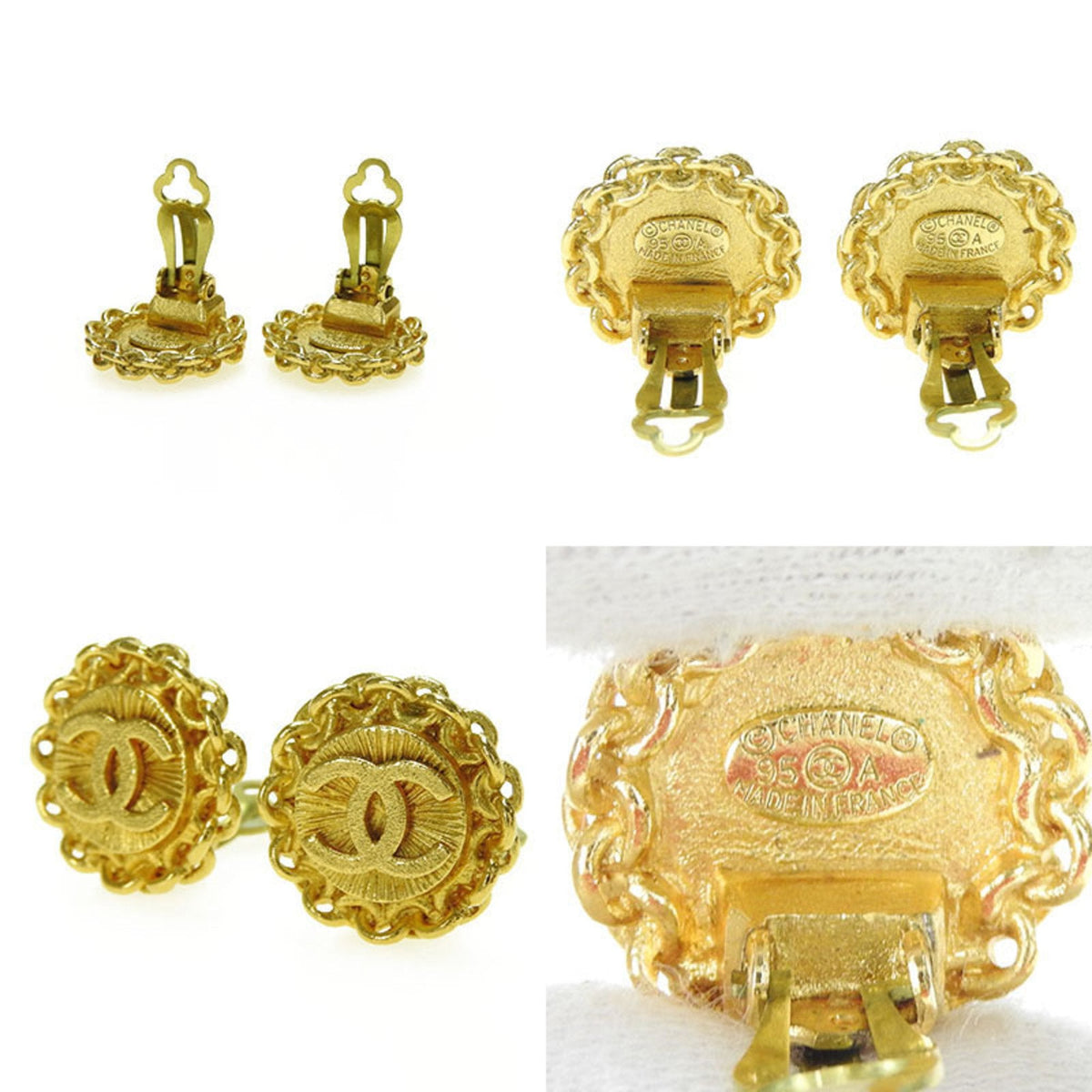 Chanel Coco Mark Earrings