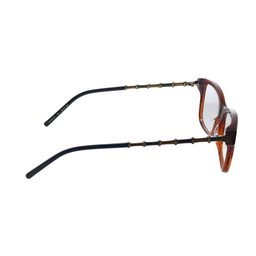 Gucci GG 0657O 002 Unisex Rectangle Eyeglasses 54mm