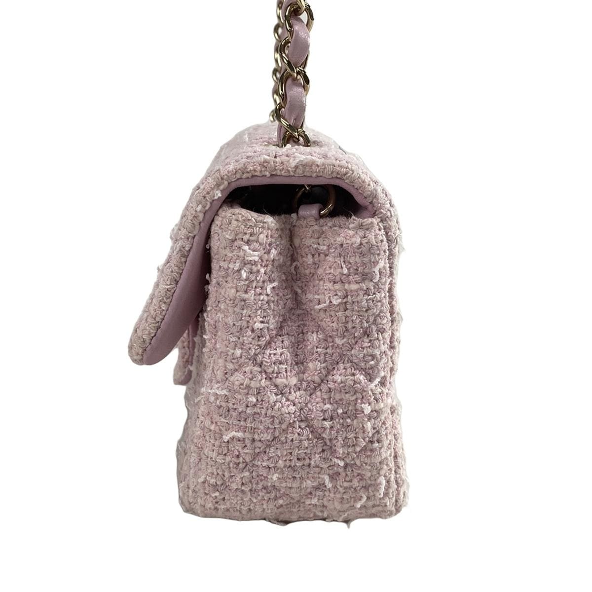 Chanel Mini Tweed Pink Bag
