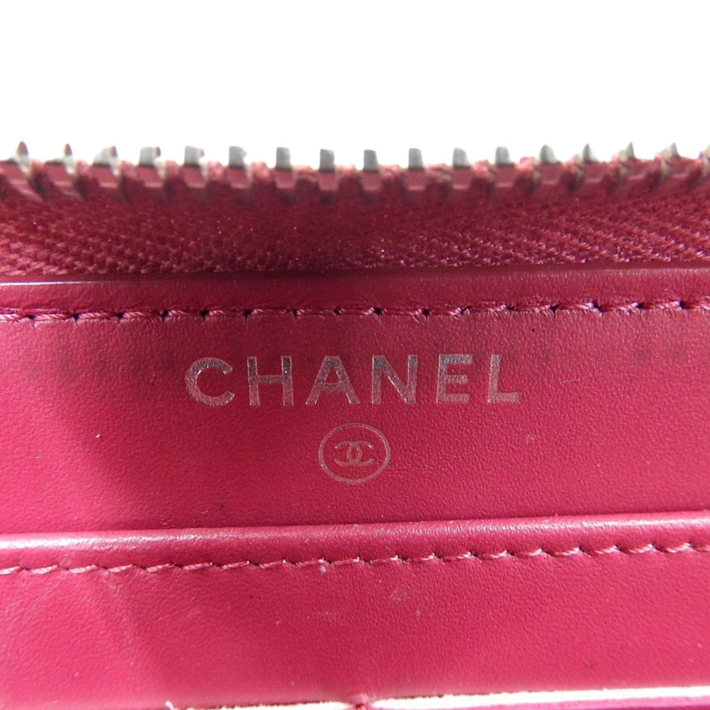 Chanel Zip around wallet