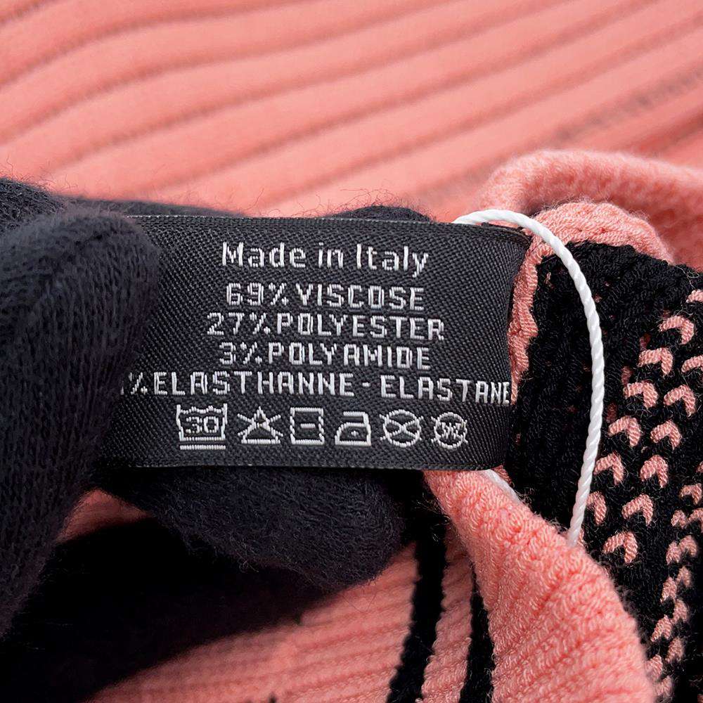 Chanel Logo Border Gaiter Leg Warmers Pink/Black Rayon69% Polyester27% Nylon3% Polyurethane1%
