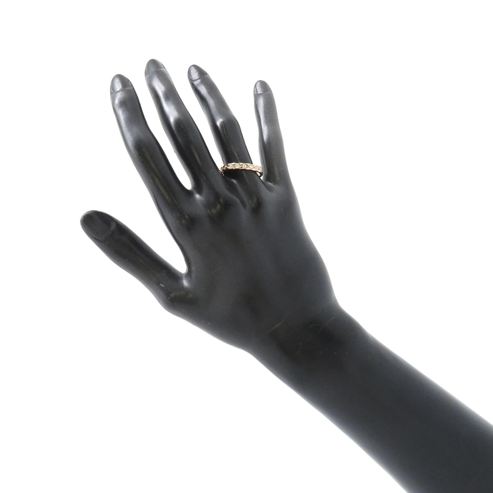 Chanel Coco Crush Diamond Ring Size 55/#15 18K Pink Gold