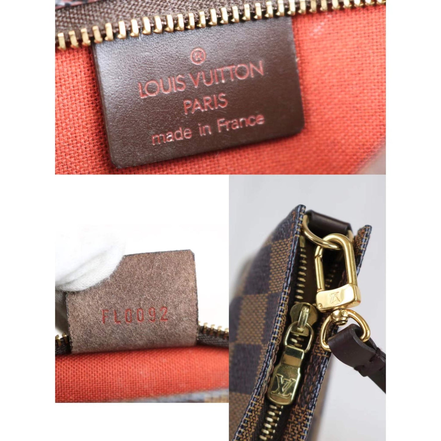 Rank A | LV Damier Pochette Accessoires |012610