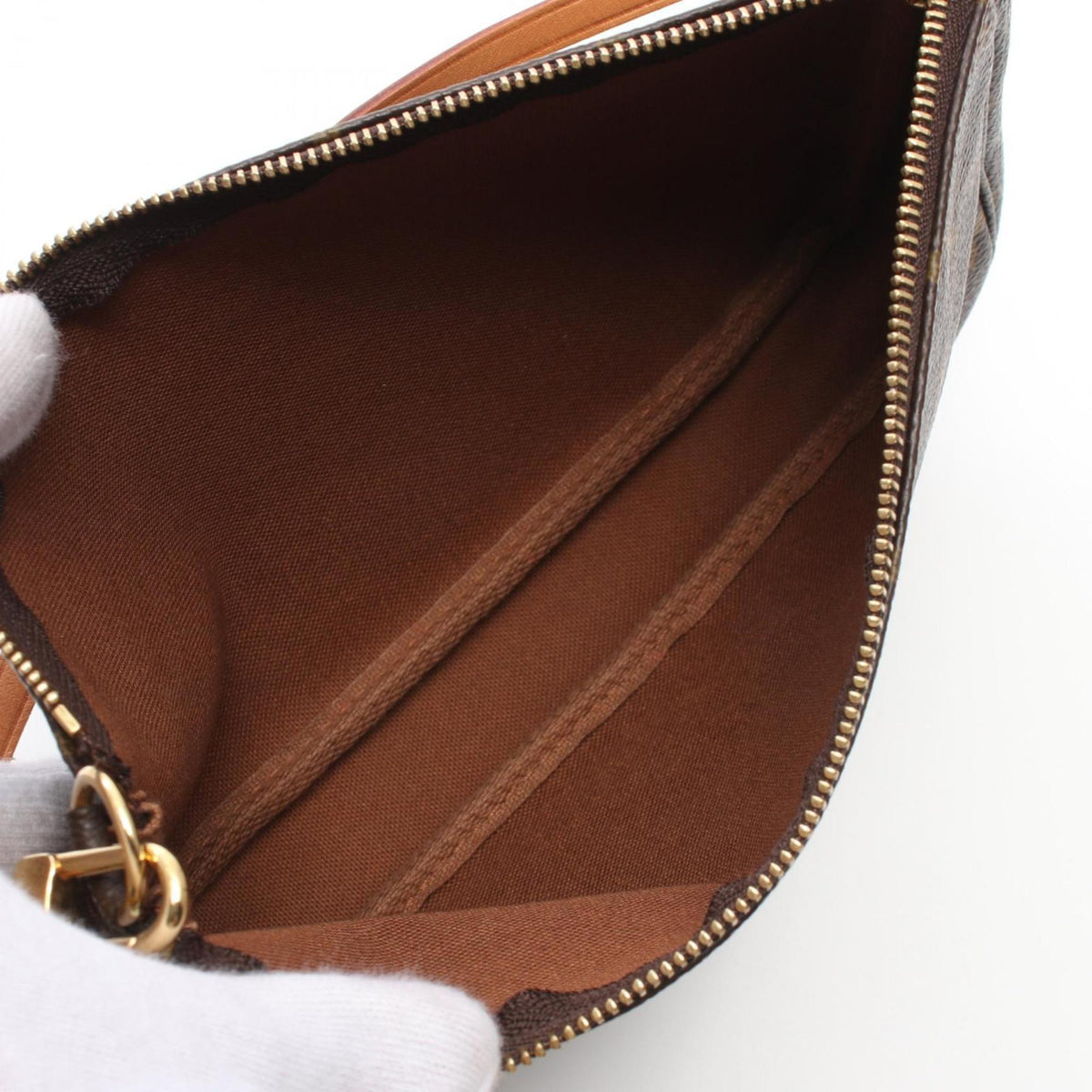 Louis Vuitton Monogram Monogram Coated Canvas Leather Handbag