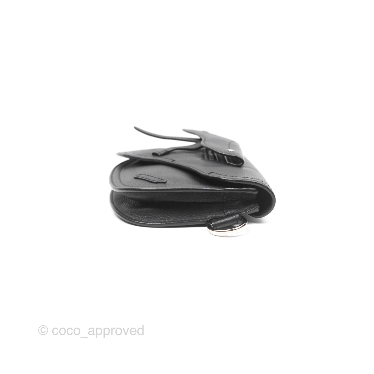 Dior Men's Saddle Bag Black Calfskin