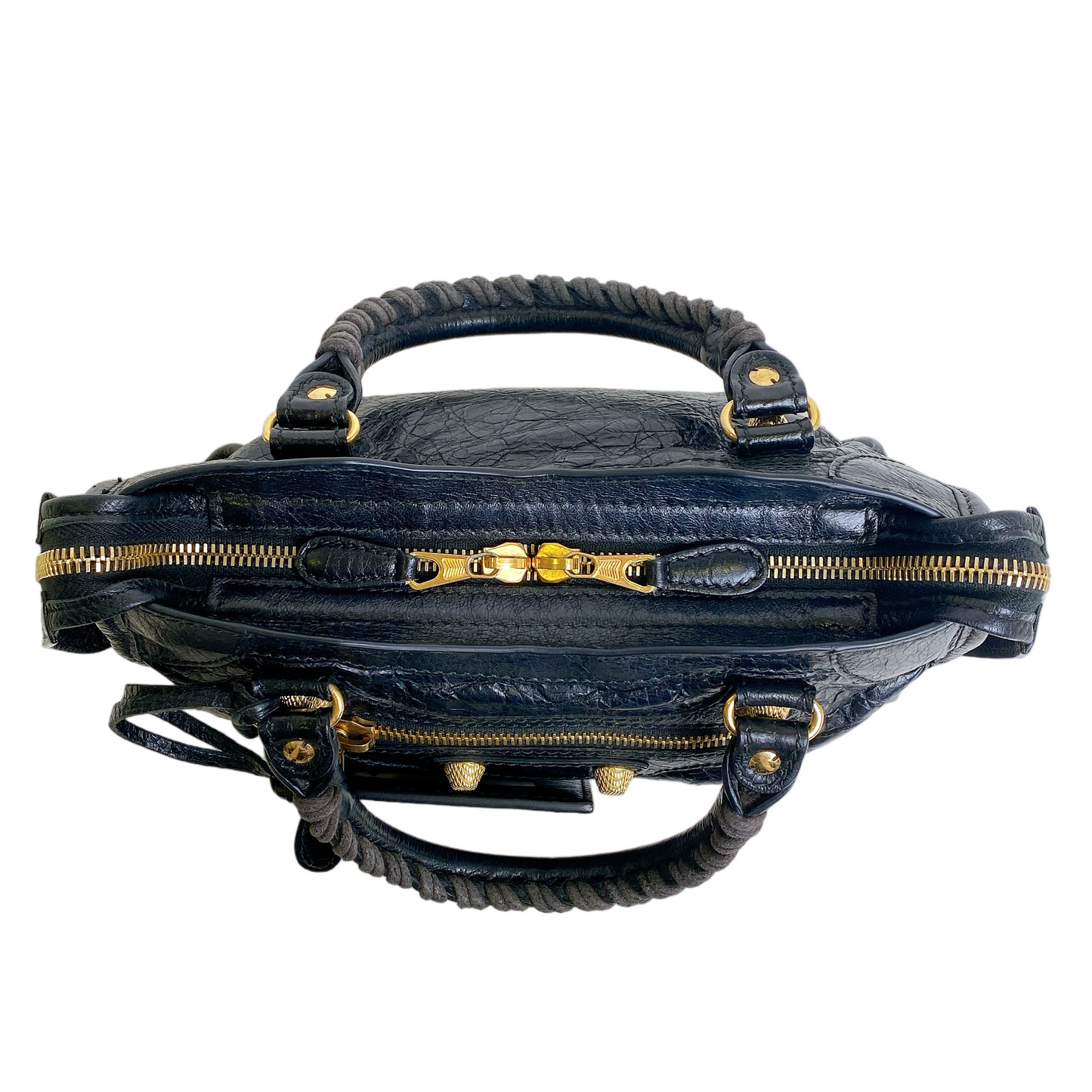 BALENCIAGA CITY MINI IN BLACK