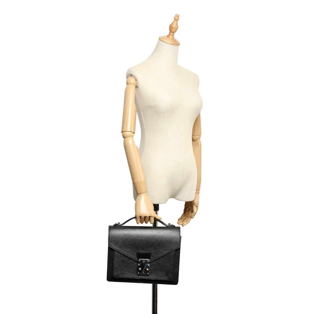 Louis-Vuitton Epi Monceau Black