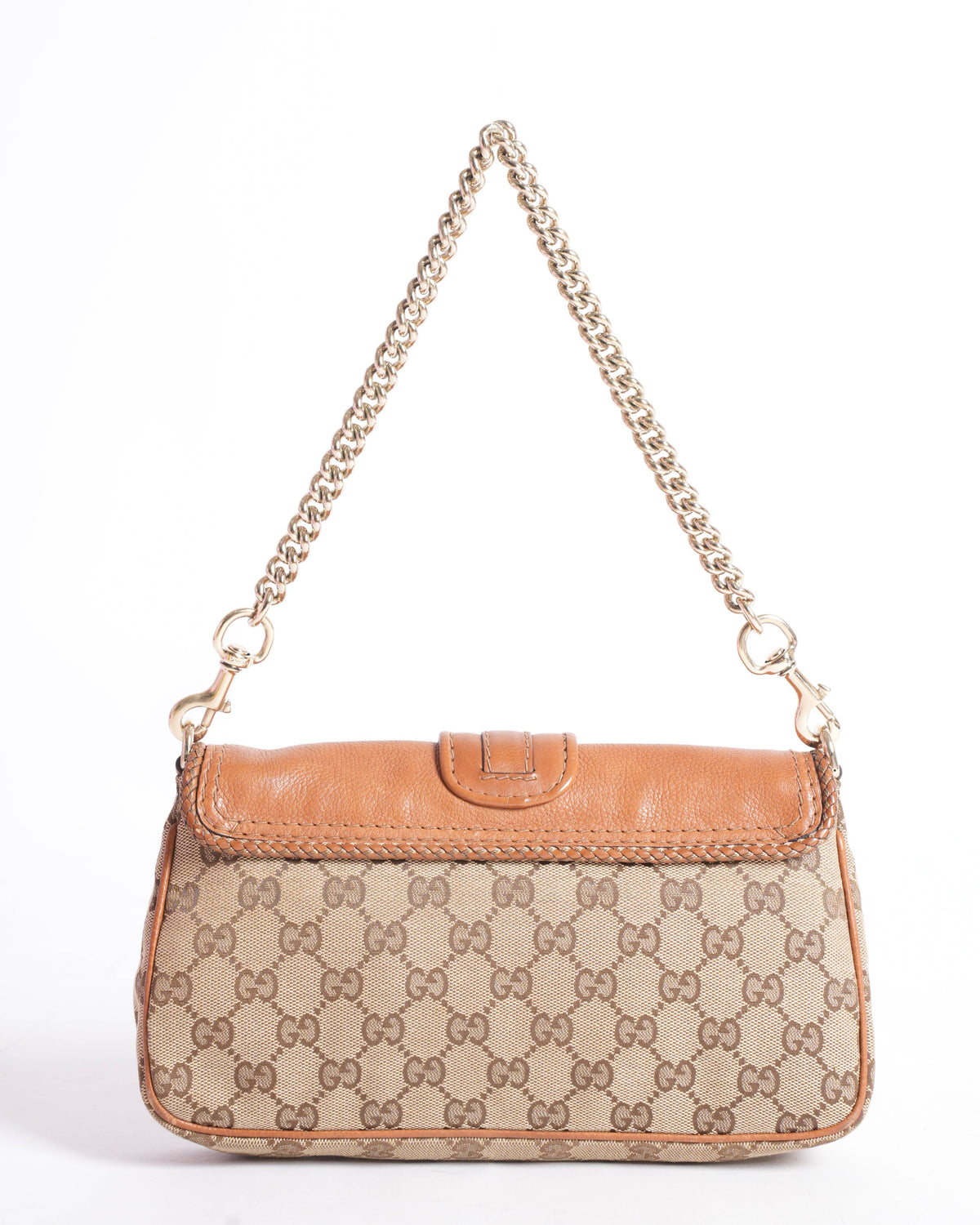 Gucci Beige/Brown GG Canvas Marrakech Evening Shoulder Bag