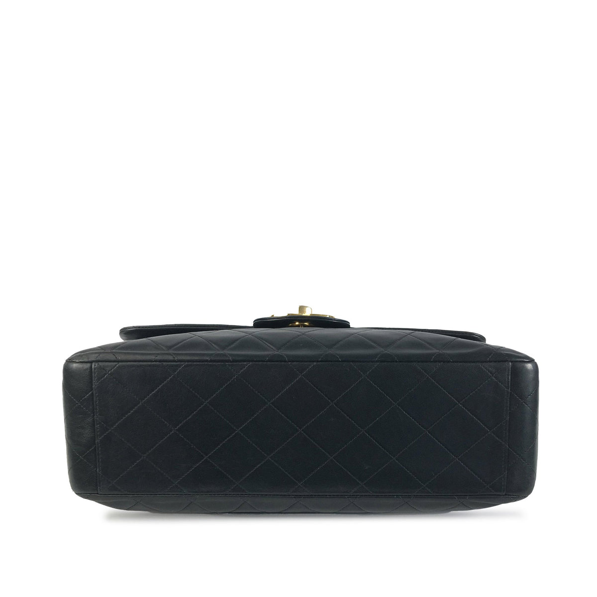 CHANEL Maxi XL Lambskin Single Flap Shoulder Bag