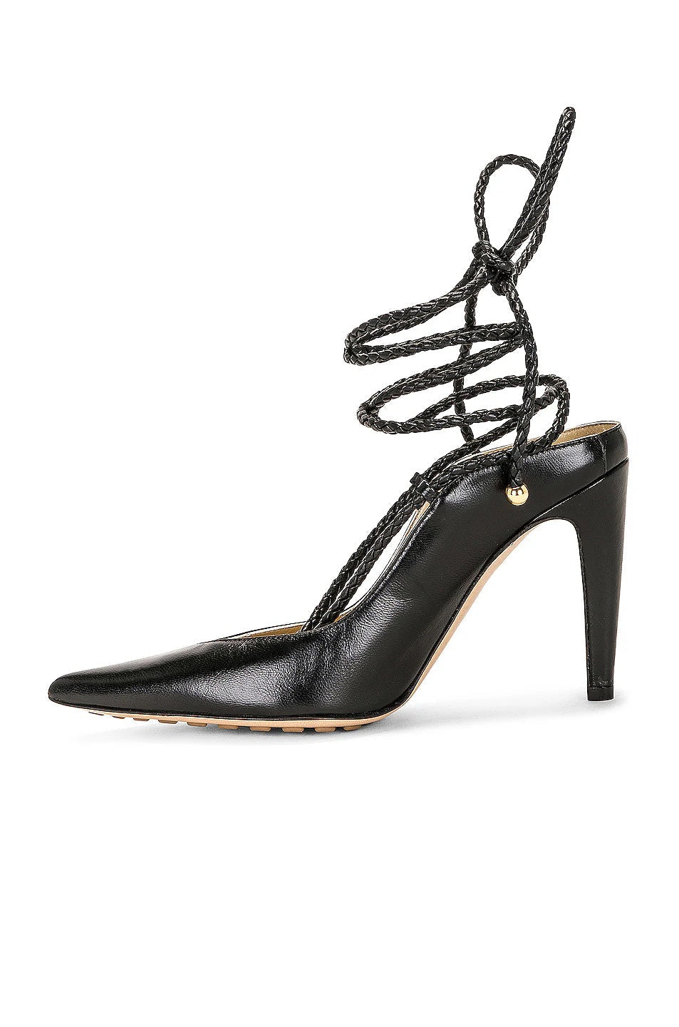 BOTTEGA VENETA NAPPA LEATHER SPRITZ PUMPS