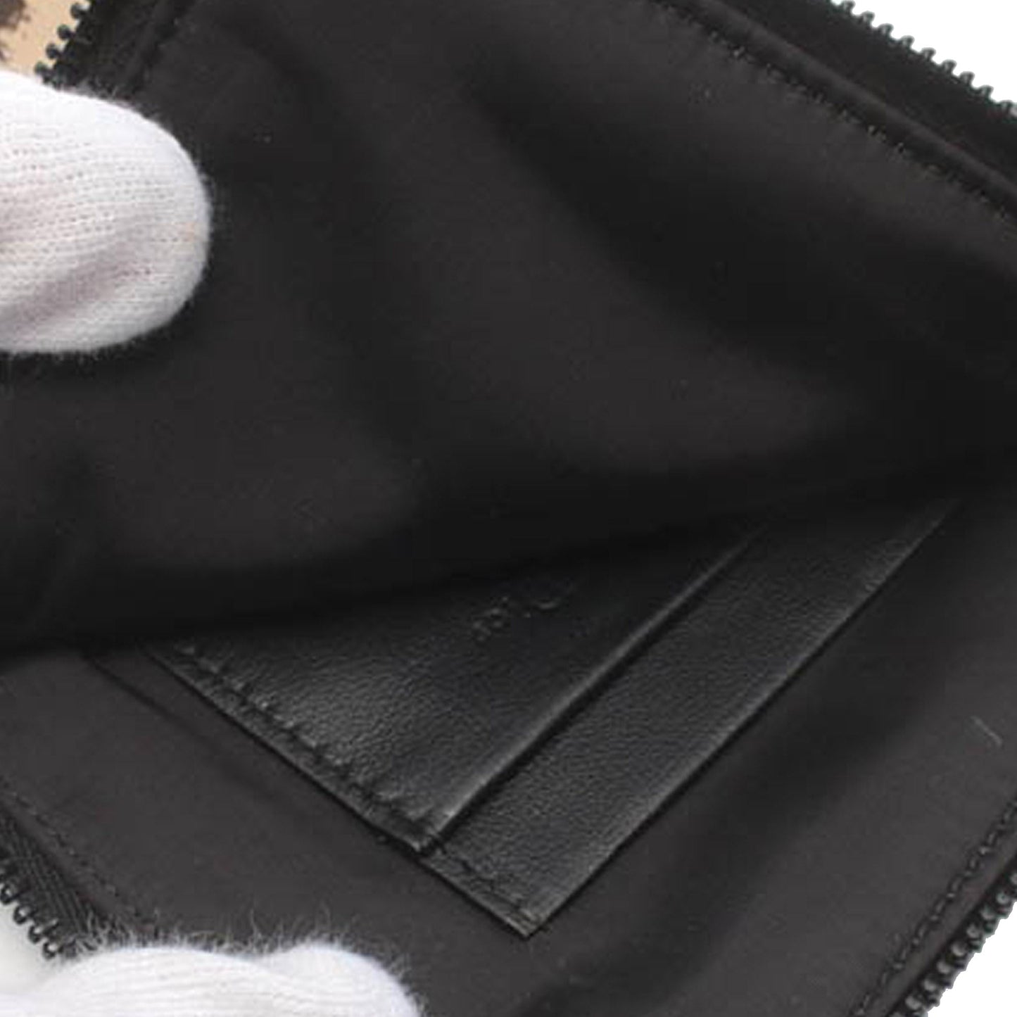 Mizza Embroidered Canvas Leopard DiorTravel Multifunction Pouch