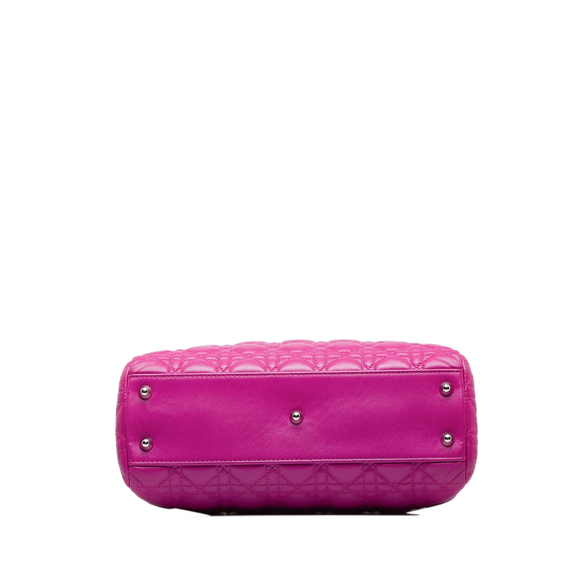Medium Lambskin Cannage Lady Dior Soft Shopping Tote