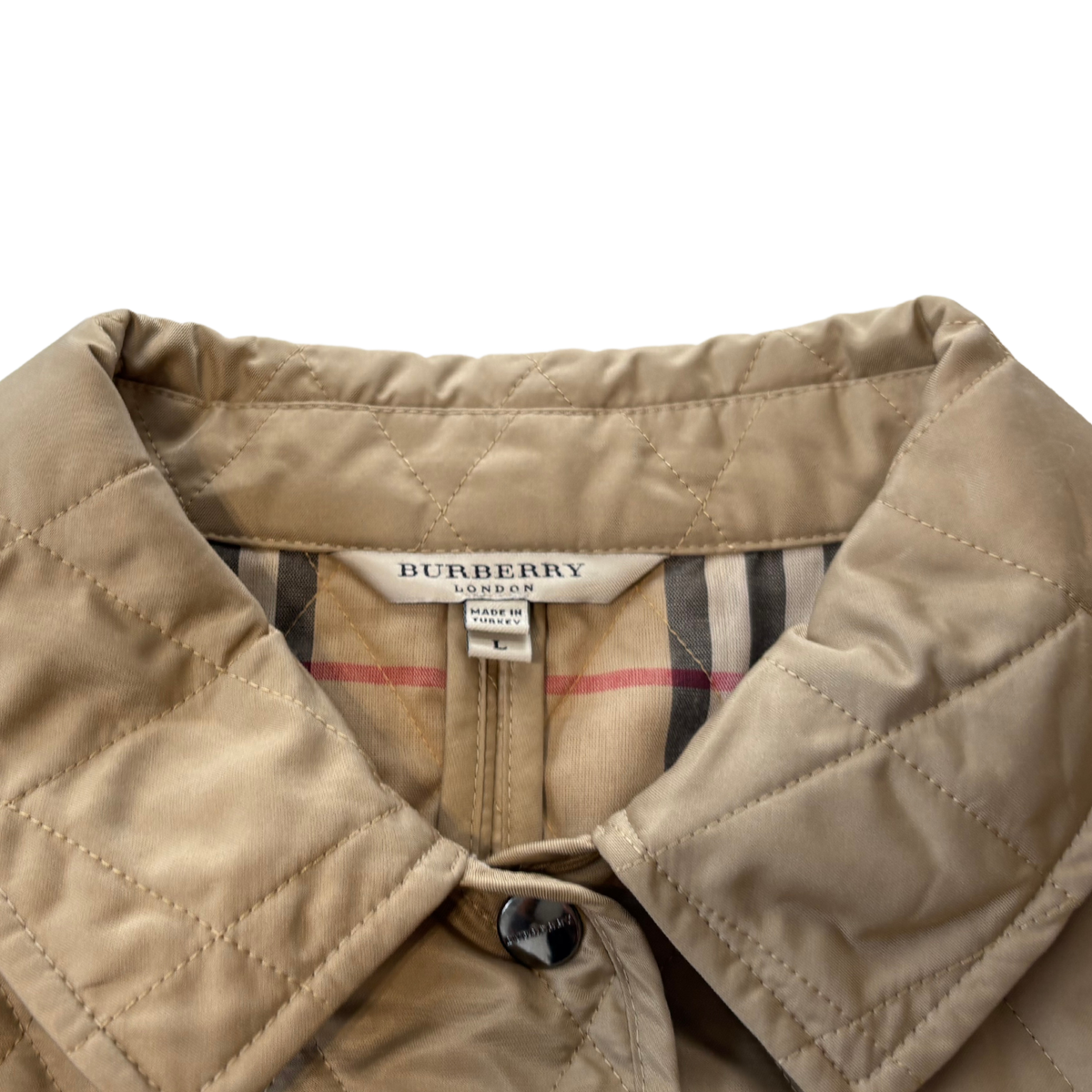 Burberry Quilted Jacket - Women's L