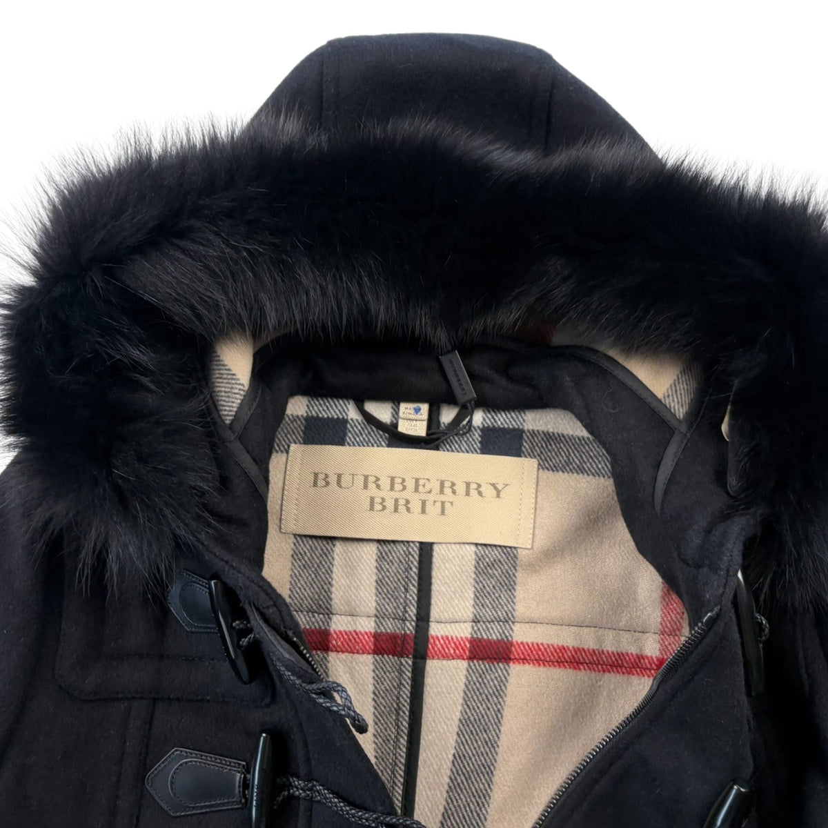 Burberry Brit Wool Coat - Women's 6