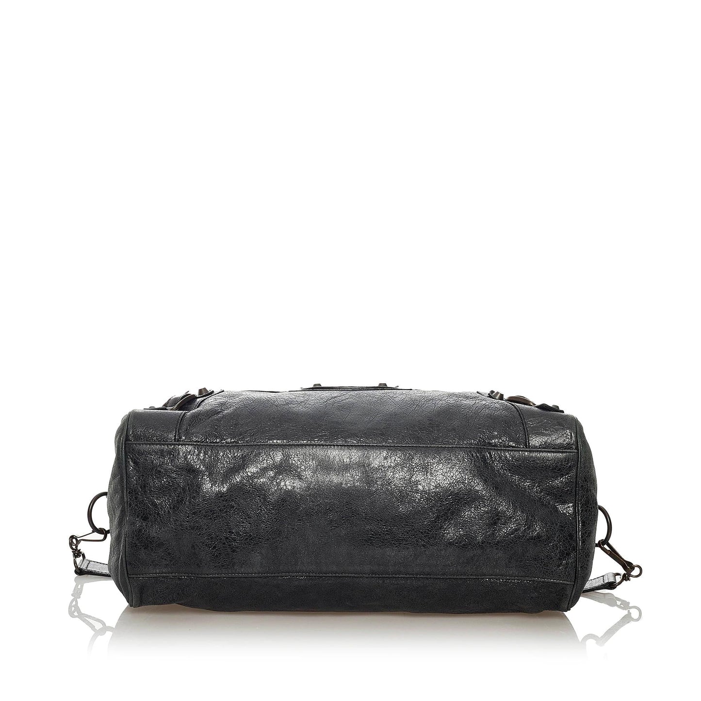 Balenciaga Motocross Classic Twiggy Leather Satchel (SHG-29211)