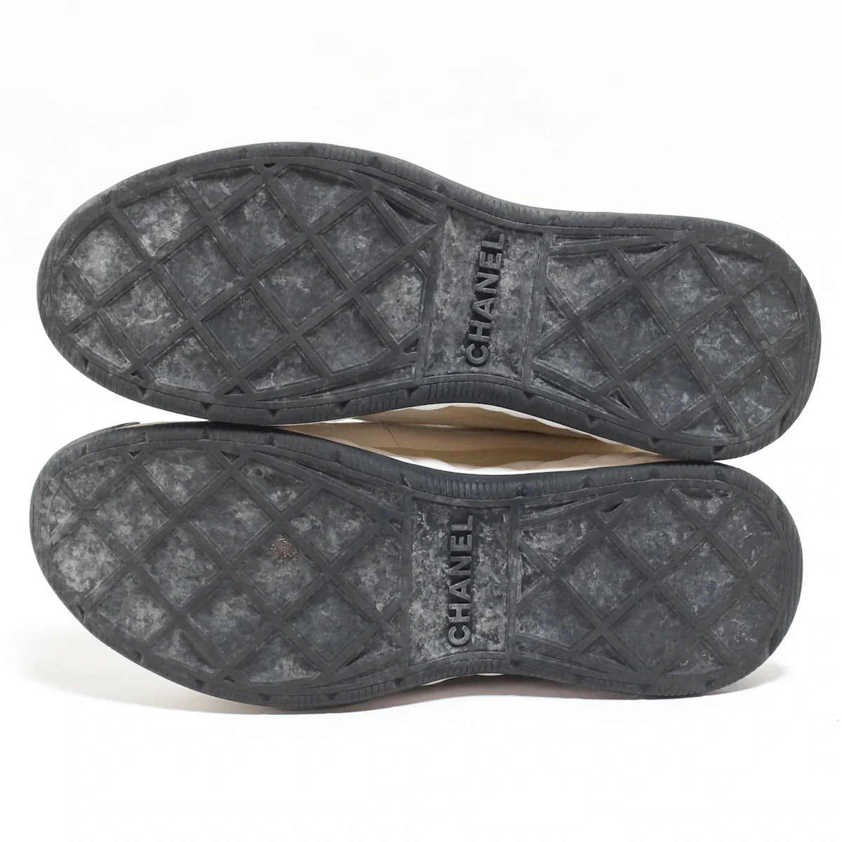 Chanel White Trail Sneakers, 39
