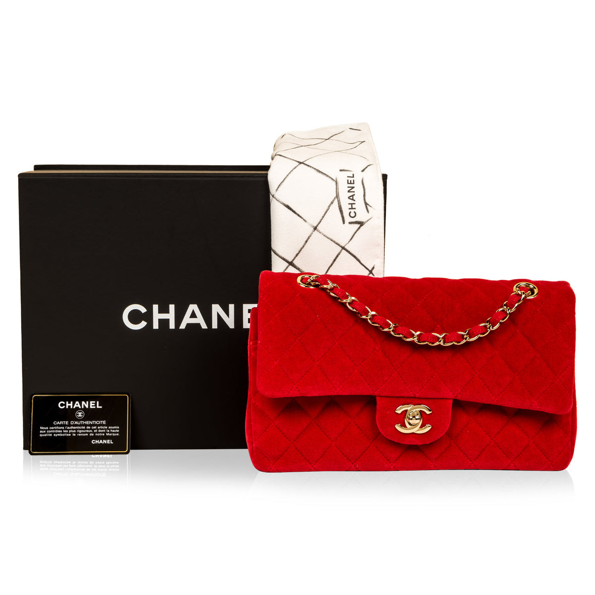 Classic Flap Bag - Medium - Velvet