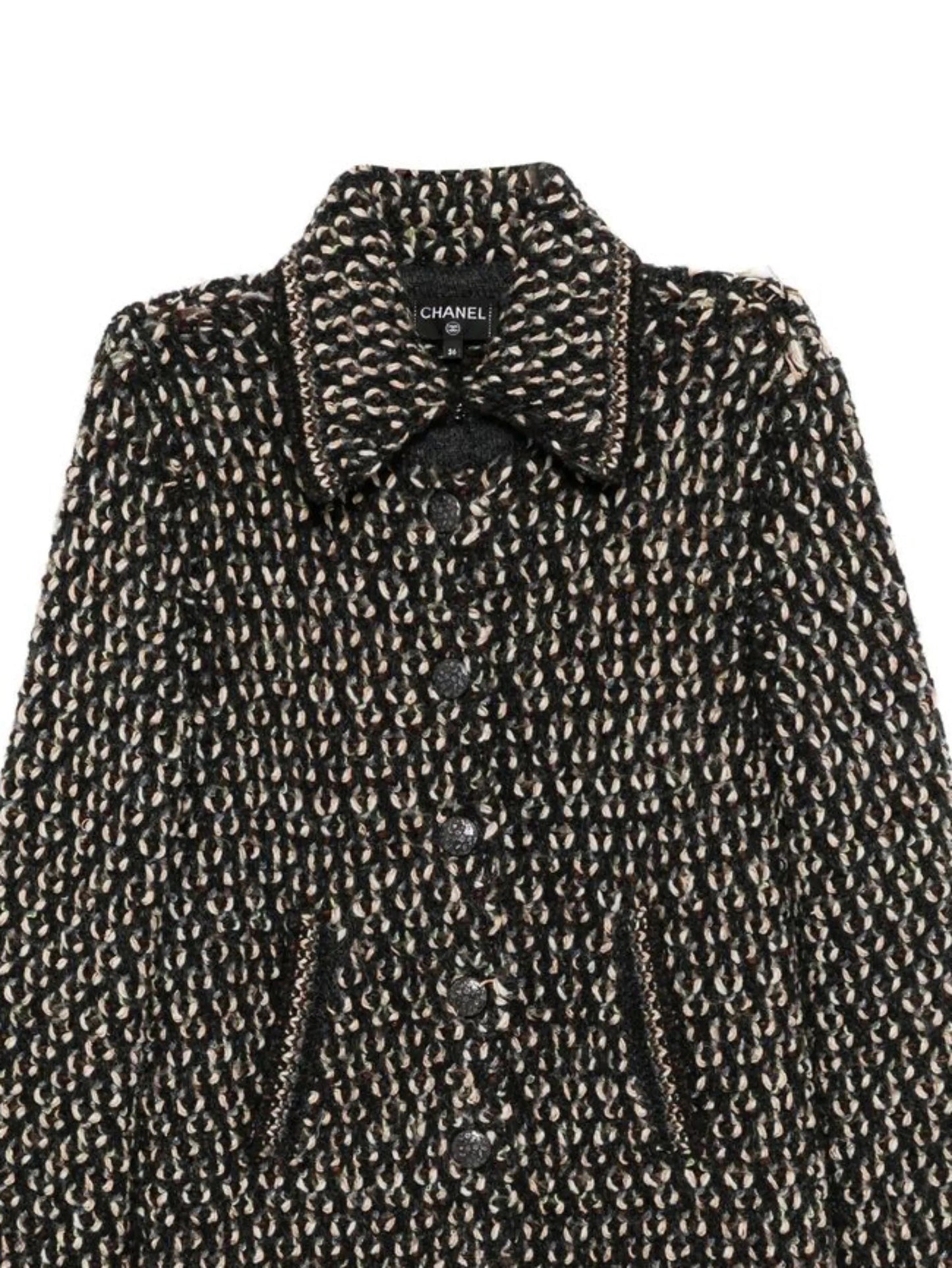 Black Tweed Coat