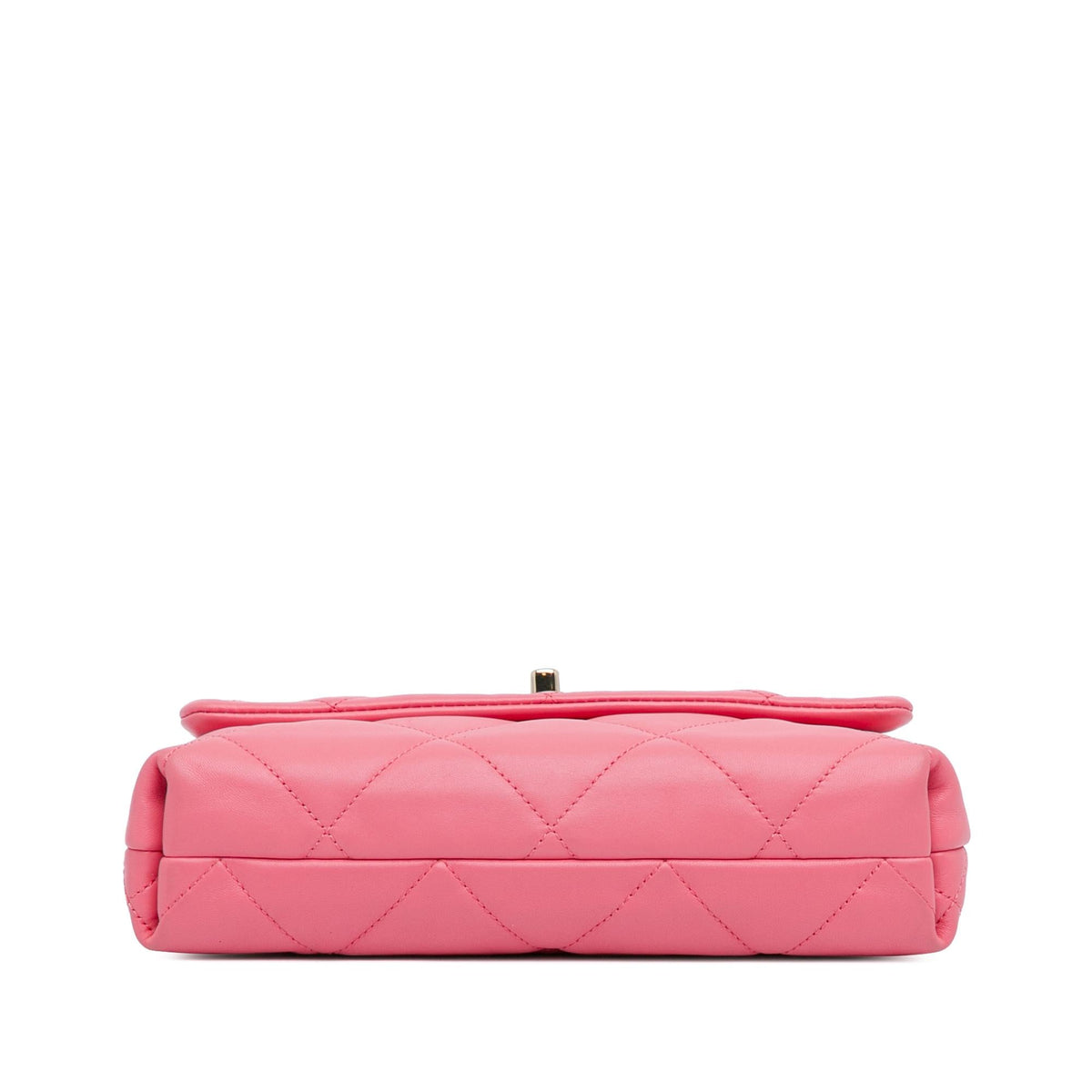 Chanel CC Quilted Lambskin Logo Chain Flap (SHG-Q5syAA)
