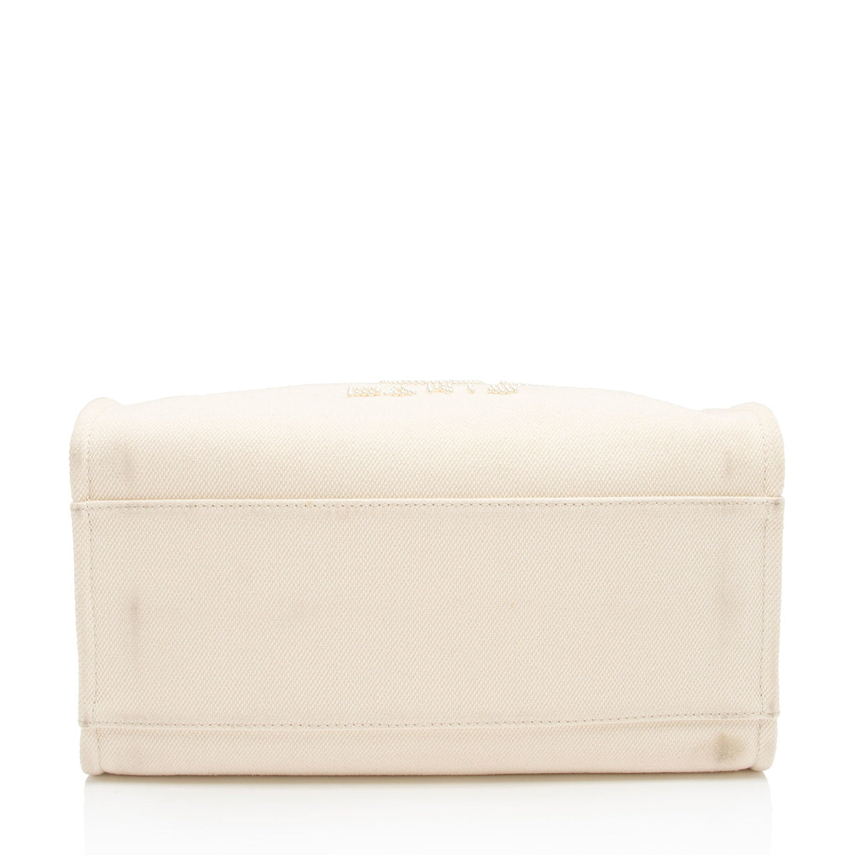 Chanel Canvas Pearl Deauville Medium Tote (SHF-Hmgrlc)