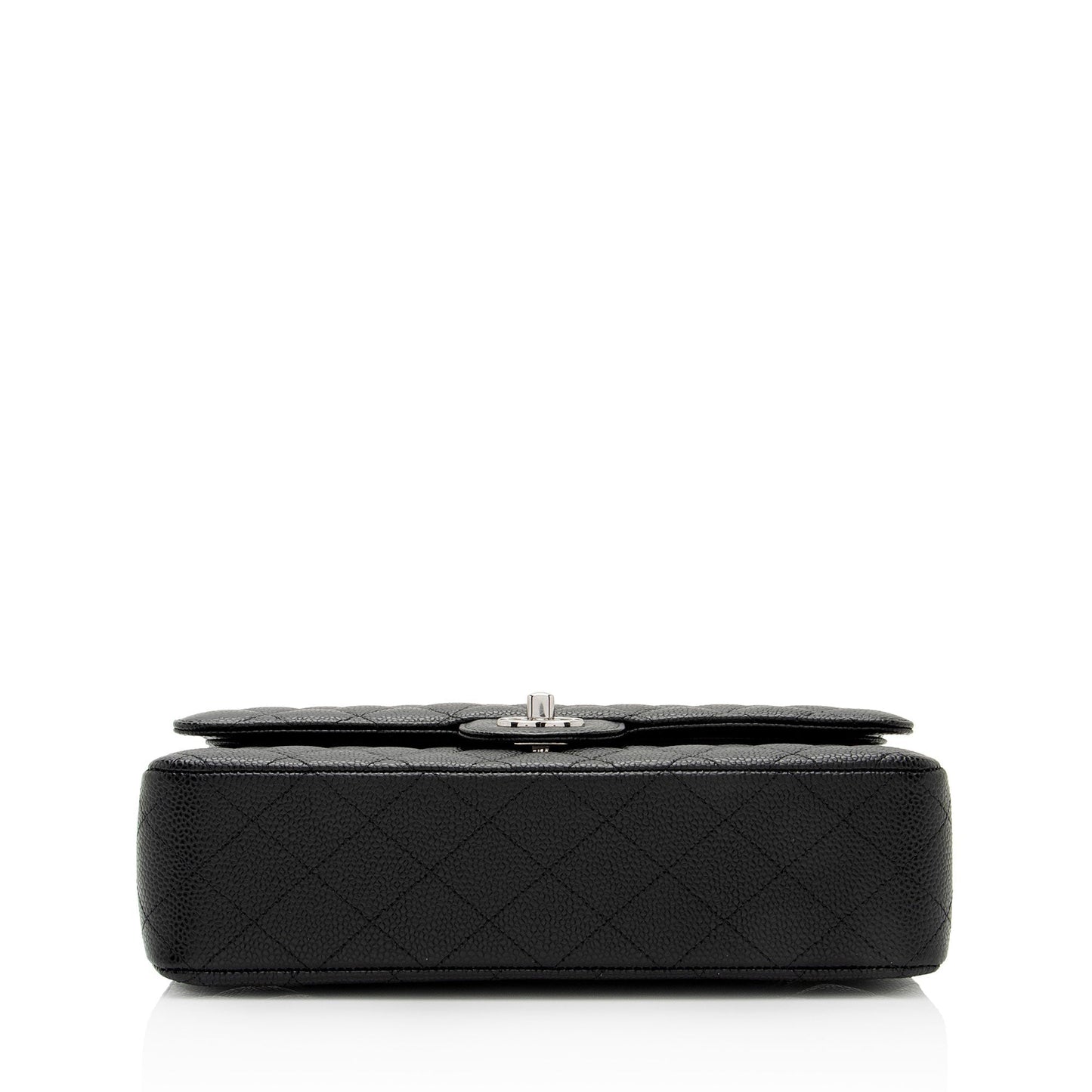 Chanel Caviar Leather Classic Medium Double Flap Bag