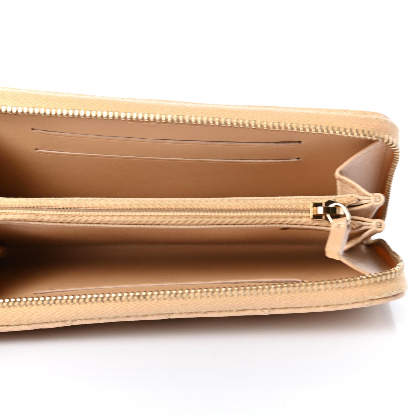 Chanel Iridescent Caviar Quilted Leather Wallet