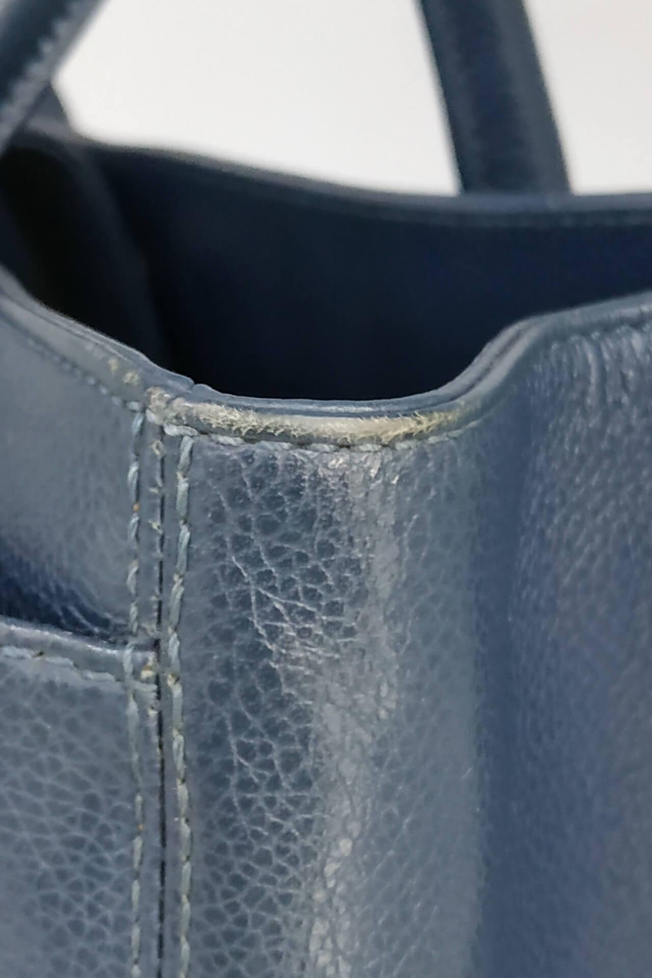 Executive Cerf Tote with Strap Blue