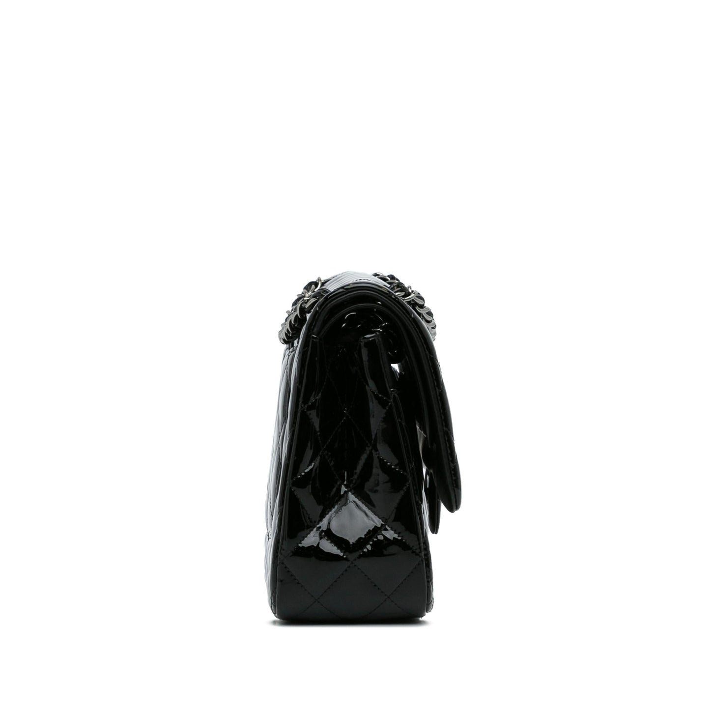 Chanel Jumbo Classic Patent Double Flap