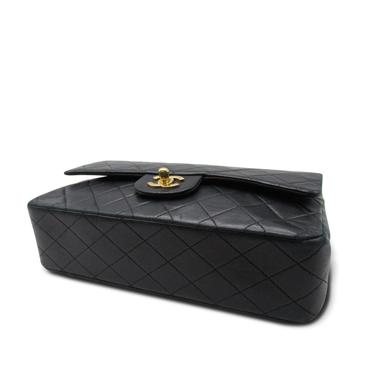Chanel Medium Classic Lambskin Double Flap (SHG-rOp0wC)