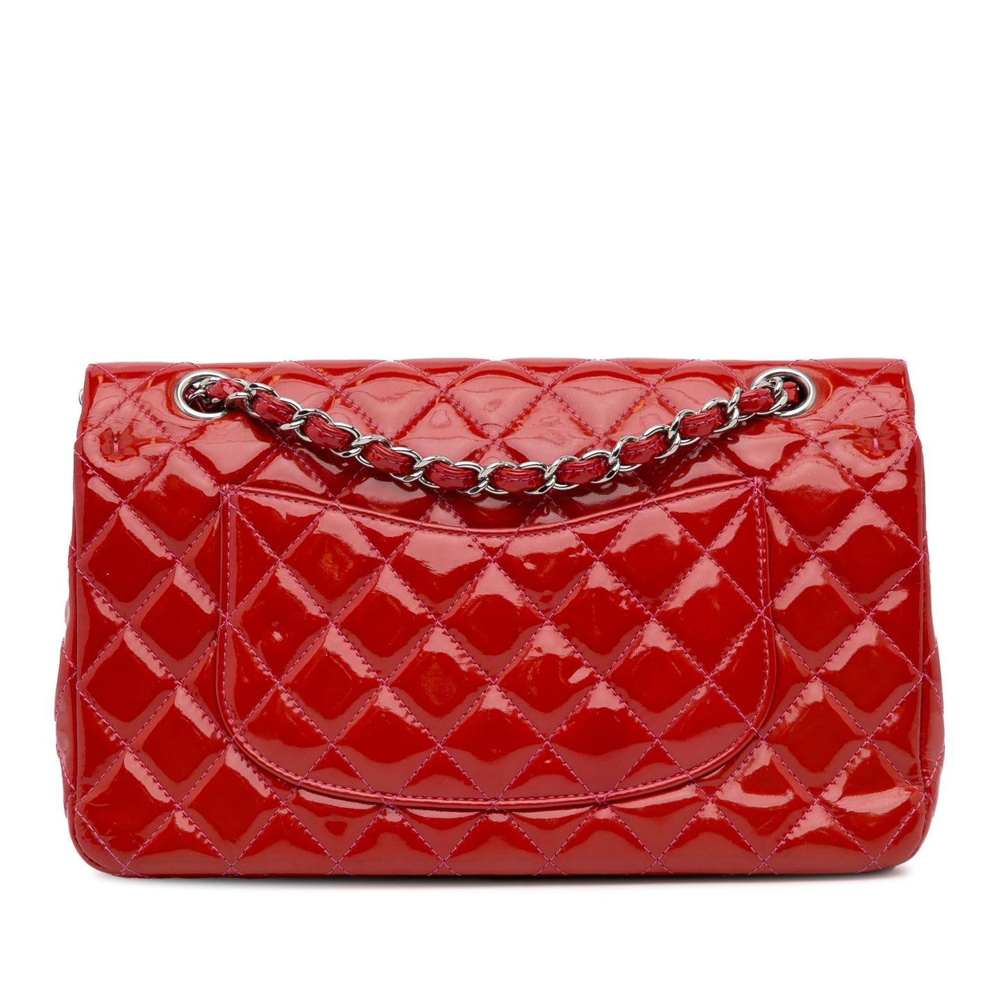 Chanel Medium Classic Patent Double Flap