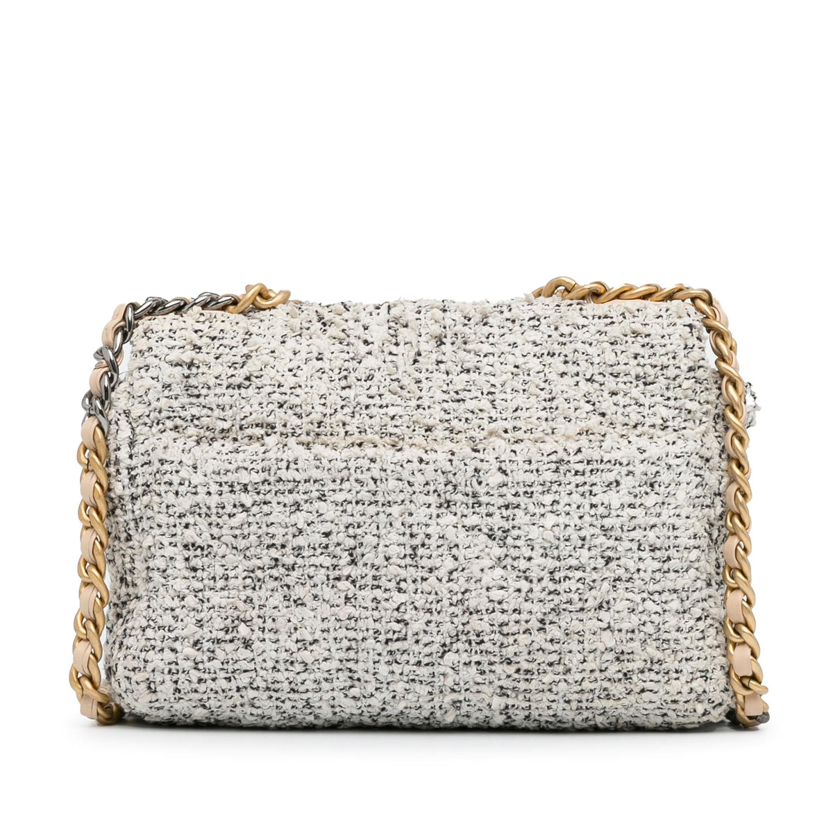 Chanel Medium Tweed 19 Flap (SHG-GKU36x)