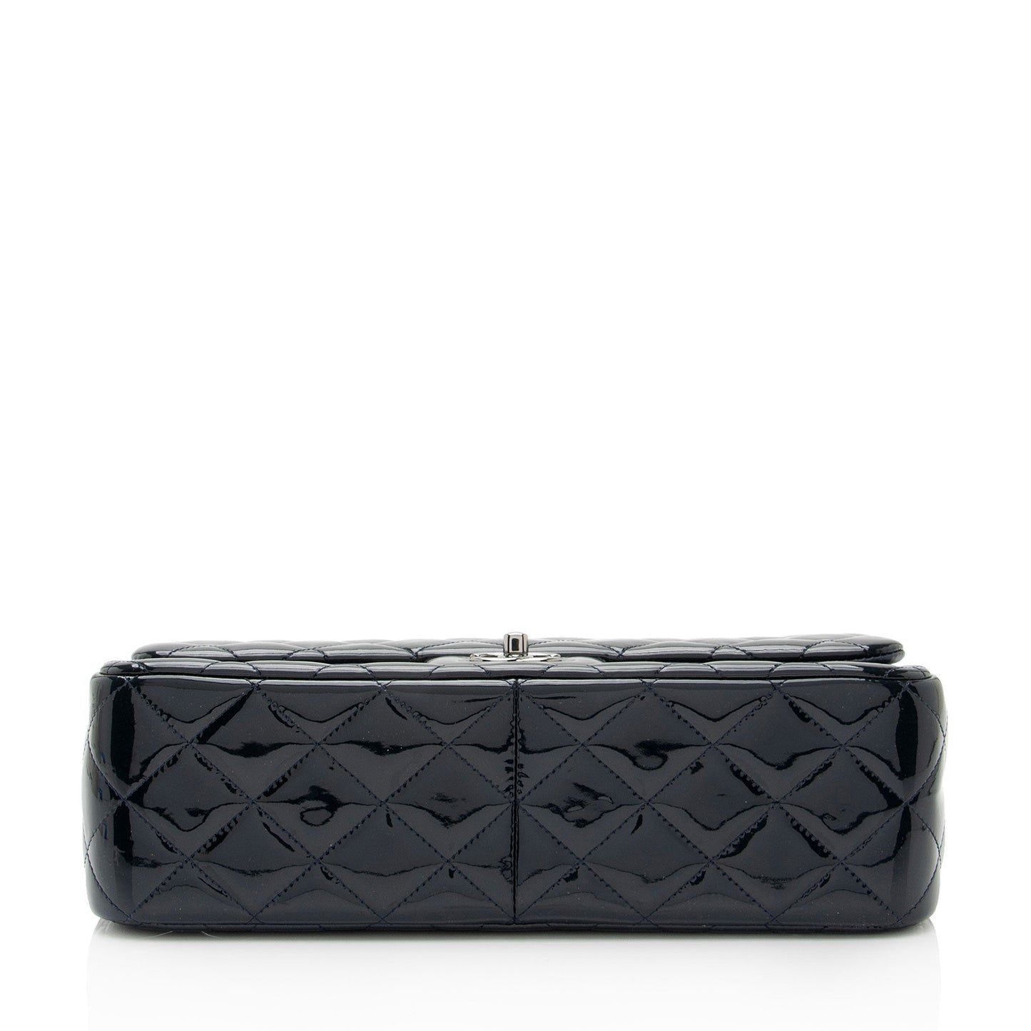 Chanel Patent Leather Classic Jumbo Double Flap Bag