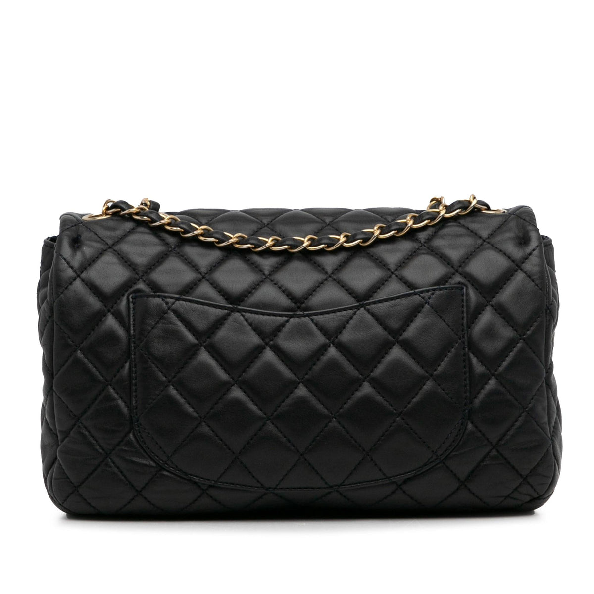 Chanel Small Lambskin Single Flap (SHG-HELS4Y)