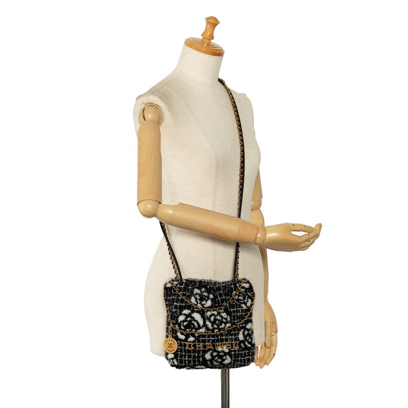 Camellia Chanel 22 Hobo Bag - '10s