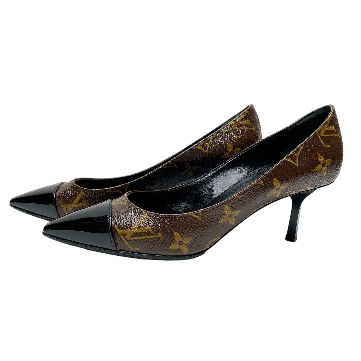 LV MONOGRAM HEEL