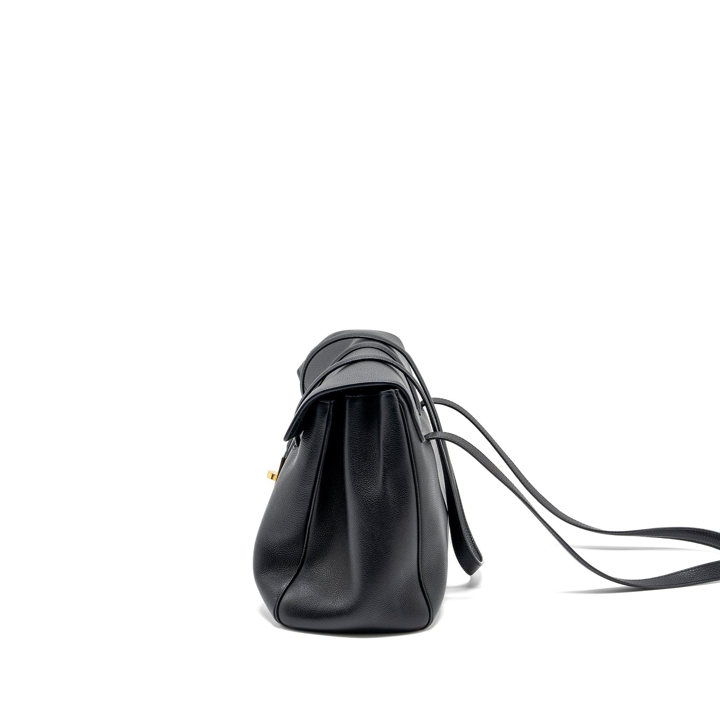 Celine Medium Soft 16 Bag Grained Calfskin Black GHW